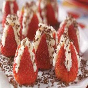 Heavenly Filled Strawberries Recipe_image