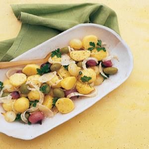 Potato Salad with Cipollini Onions, Olives, and Fennel_image