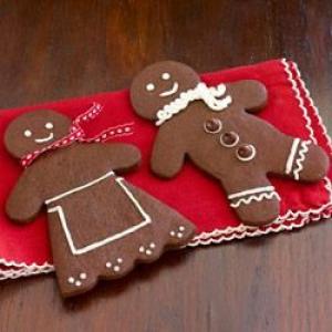 Chocolate Gingerbread Men image