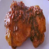 Maple Bourbon Pecan Chicken Thighs image