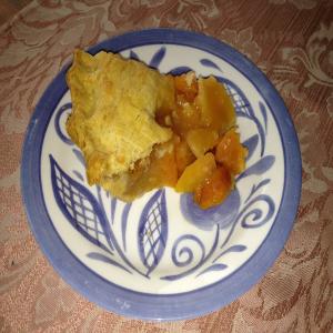 Apricot & Peach Pie Using Fresh Fruits image