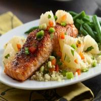 Sweet and Spicy Salmon with Grapefruit Salsa image