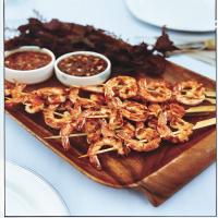 Grilled Shrimp with Spicy Tamarind Dipping Sauce_image