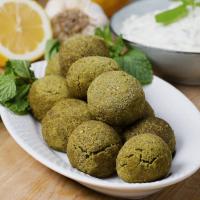 Baked Falafel And Tzatziki Sauce Recipe by Tasty_image