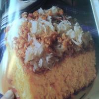 Banana-Coconut Crunch Cake Recipe - (4.3/5) image