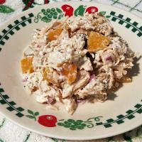 Creamy Chicken Salad with Peaches_image