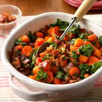 Carrot and Kale Vegetable Saute image