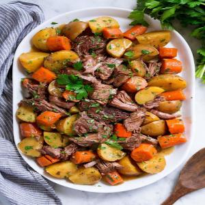 Slow Cooker Pot Roast - Cooking Classy_image