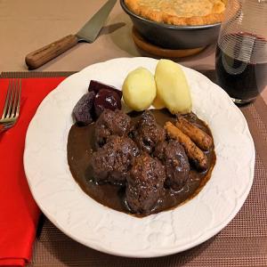 PORK STEW with MEATBALLS image