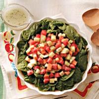 Melon Salad with Poppy Seed Vinaigrette_image