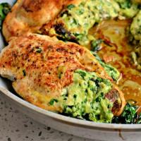 Spinach Stuffed Chicken Breasts_image