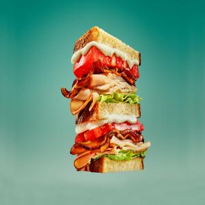 Turkey Club Sandwich image
