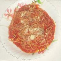 Spaghetti With Fresh Tomato Sauce image