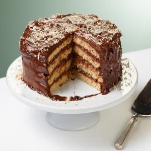 Peanut Butter-Chocolate-Coconut Layer Cake_image