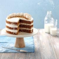 Gingerbread Cake with Whipped Cream Frosting_image
