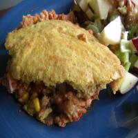 Mexican Shepherd's Pie With Cornmeal Buttermilk Topping_image