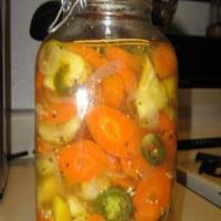 Mexican Style Hot Pickled Carrots_image