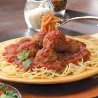 Meatballs with Spaghetti Sauce image
