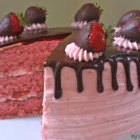 Chocolate Covered Strawberry Cake_image