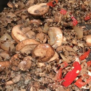 Mushrooms and Wild Rice_image