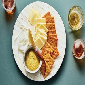 Fried Saltines With Cheddar and Onion image