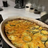 Squash, Egg, and Cheese Casserole image