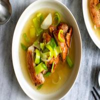 Miso Chicken in Ginger, Leek and Scallion Broth image