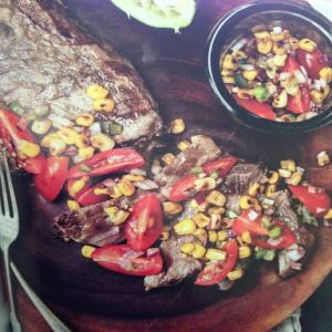 Steak with Charred Corn Salsa Recipe - (4.3/5)_image