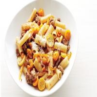 Pasta with Peppers, Squash, and Tomatoes_image