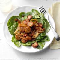 Sausage Spinach Salad_image