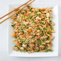 Healthier Chicken Fried Rice Recipe - (4.5/5)_image
