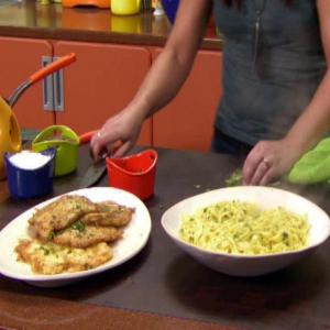 Chicken Francese and Egg Tagliatelle_image