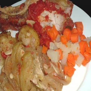 Pulled Pork With Cabbage and Onions (Crock Pot) image