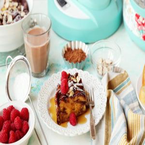 Instant Pot Chocolate Almond French Toast Casserole image