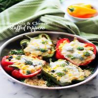 Broccoli and Cheese Stuffed Peppers Recipe - (4.6/5)_image