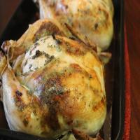 Perfect Roasted Chicken With Fresh Herbs & Lemon_image