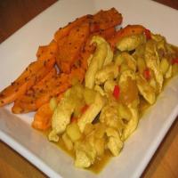 Chicken Breasts With Apple Curry Sauce image