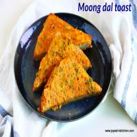 Moong dal toast recipe_image