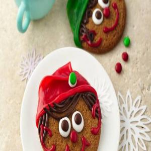 Ginger Elf Christmas Cookies_image