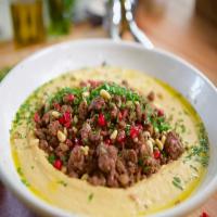 Hummus with Meat All Over It image