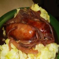 True Bangers and Mash with Onion Gravy_image