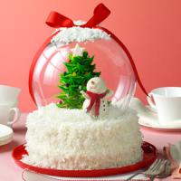 Holiday Snow Globe Cake Recipe - (4.5/5) image