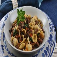 Orecchiette with Fresh Tomatoes and Sausage image