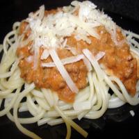 Creamy Spaghetti image