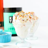 Cake Batter Ice Cream (Keto + Sugar-Free)_image