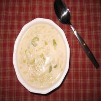 Low-Carb Creamy Leek Soup_image