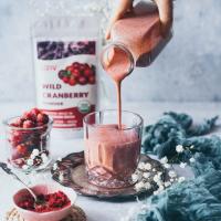 Cranberry Cherry Smoothie_image