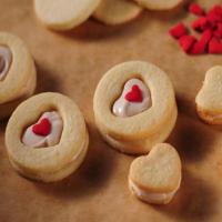 Sugar Heart Sandwich Cookies image