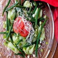 Marinated Cucumber and Green Bean Salad_image