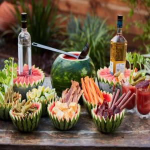 Watermelon Bloody Mary Bar image